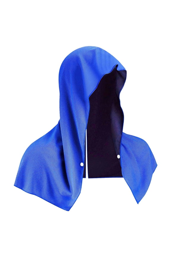 Hoodie Sun Ice Towel Instant Cooling Neck&Head Towel for Hot Weather Quick-Dry,Breathable Towel for Sports,Camping,Cycling,Hiking&Outdoor Activities Relieves Heat, Soft & Comfortable