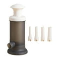 thumbnail image 1 of MOPOOR Household Manual Sausage Stuffer Machine Vertical Sausage Stuffer with 4 Nozzles & Stainless Build Homemade Manual Vertical Sausage Maker Tool Kit for Household Kitchen ﻿, 1 of 9