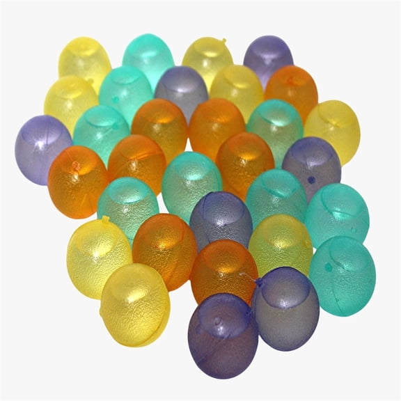 MOPOOR Ice Cubes Summer for Drinks,Colored Plastic,Round for Cocktails,Wine,Beer,Beverage or Coffee,Reusable Water Balloons,SelfSealing Silicone Water Bomb,Outdoor Summer Water Pool Beach Park Yard