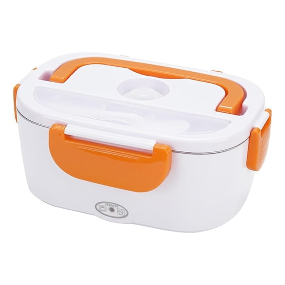 MOPOOR Lunch Box Heater 40W Portable Warmer for Car Truck Work with 304 Stainless Container 110V Heated Lunch BoxGreen Heated Lunch Box Suitable for Ideal Driver/Work/Gift