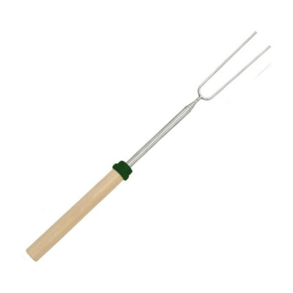 MOPOOR Marshmallow Sticks,Smores Sticks,Extendable Stainless Sticks for Hot Dogs and Fire,Hot Dog Fork Campfire Accessories,Campfire Camping Essentials for Marshmallow, Hot Dogs,Camping,BBQ