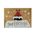 thumbnail image 1 of MOPOOR Merry Christmas Doormat Tree Santa Snowflake Decorate Doormat Welcome Mat Gift for Welcome Decorative Doormat, Seasonal Winter Xmas Low-Profile Rug Switch Mat for Outdoor, 1 of 4
