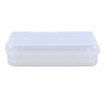 thumbnail image 1 of MOPOOR Mini Plastic Storage Containers Box with Lid, Cover Container Experiment Small Flat Clear Teaching Equipment Storage Box for Collecting Small Items, Beads, Jewelry, Cards, Crafts ﻿, 1 of 5