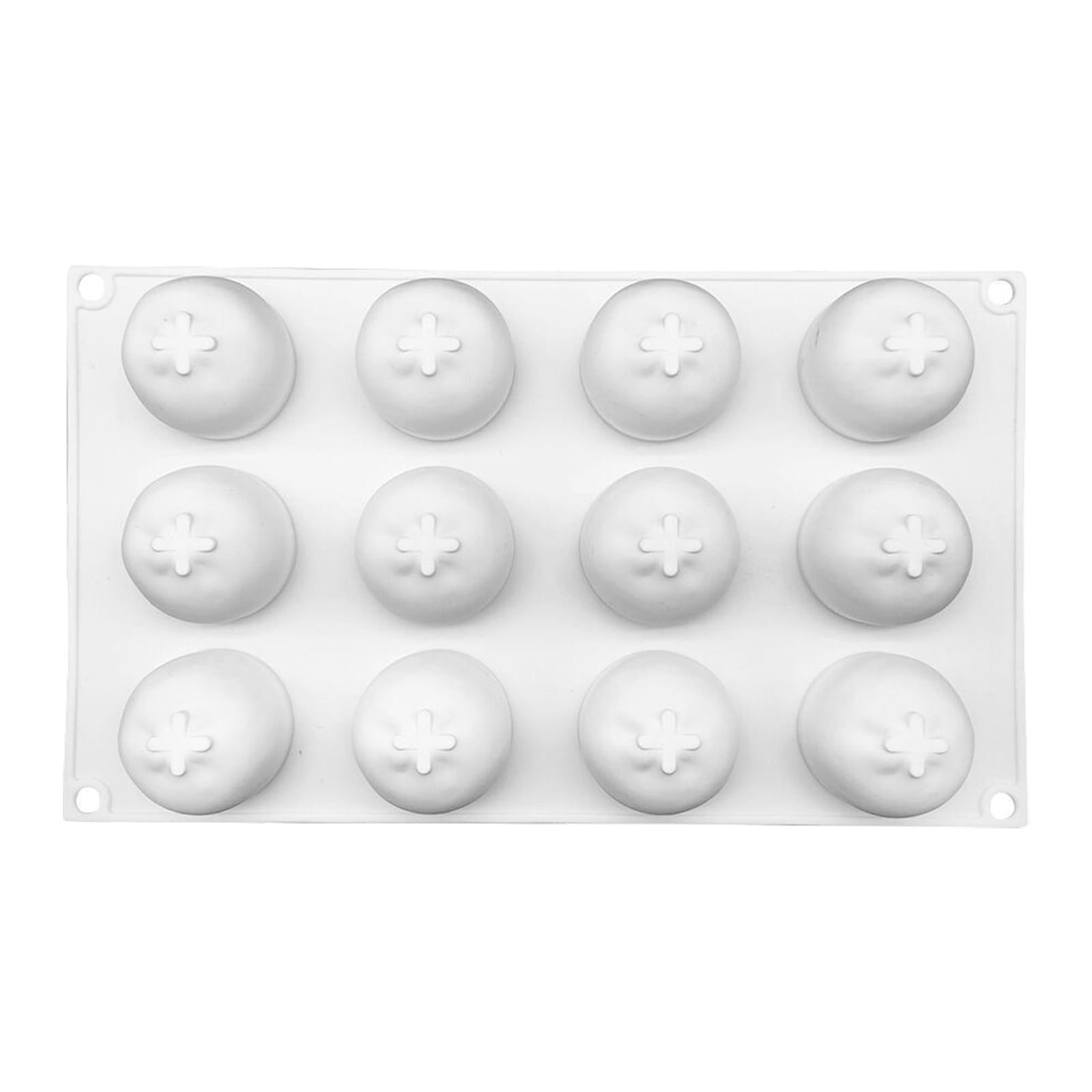 MOPOOR Multi Compartment Silicone Mold for Baking Mousse Cake, Candy ...