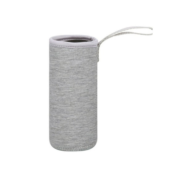 MOPOOR Neoprene Insulated Drink Bottle Covers, Collapsible Zip-up Jacket Holder, Non-slip Thick Sleeves, Multi Color, Standard Bottle Cooler, for Cans and Bottles