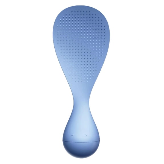 MOPOOR New Tumbler Anti Stick Rice Spoon Tumbler Rice Spoon Heat Plastic,Creative Stand Up NonStick Rice Spoon Scooper Spatula,Rice Cooker Practical Spoons Kitchen Utensils for Salads Mashed Potato