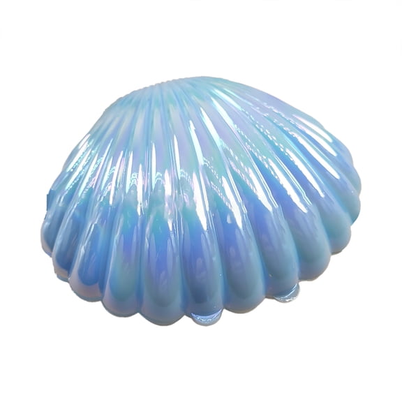 MOPOOR Pearl Colored Shell Candy Boxes, Seashell Shaped Storage Containers for Wedding Party Favors Jewelry Small Treats Birthday Decoration Chocolate Jar for Wedding Decorations Supplies
