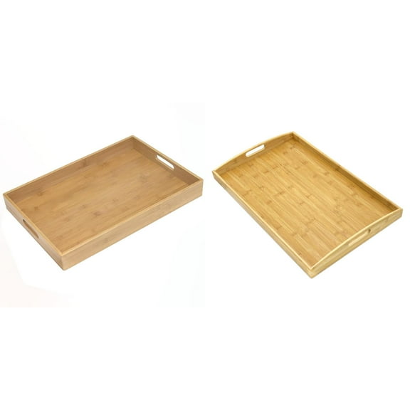 MOPOOR Portable Bamboo Bed Tray Table with Foldable Legs, Breakfast Tray for Sofa, Bed, Eating, Working, Used As Laptop Desk Snack Tray by Pipishell