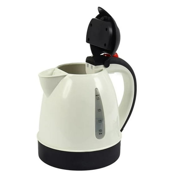 MOPOOR Portable Car Electric Kettle, 12V Travel Kettle for Tea and Coffee Making, Auto Shut Off Heating Water Bottle, Ideal for Road Trips, Trucks, and Camping