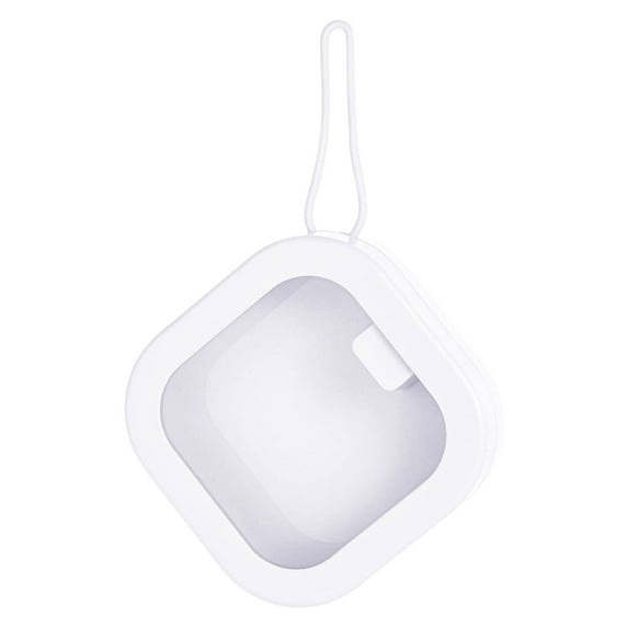 MOPOOR Portable Hair Tie Organizer Hanging Stackable Mini Travel Organizer Box Desktop Makeup Cotton Hair Card Jewelry Storage Box