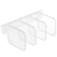 thumbnail image 1 of MOPOOR Refrigerator Dividers,Adjustable Plastic Organizer Tools,Fridge Door Retractable Snap-on Space Separators,Expandable Divide Plates,Kitchen Pantry Storage Gadget, 1 of 9