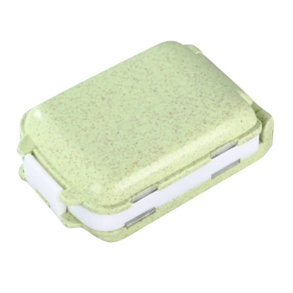 MOPOOR Removable Compartments Pill-Box Organizer Medicine Mini Pill-Box,Day Pill Organizer/3 Times a Day/AM-PM Travel Pill Organizer for Pocket or Purse Storage Vitamin, Fish Oil or Medicine