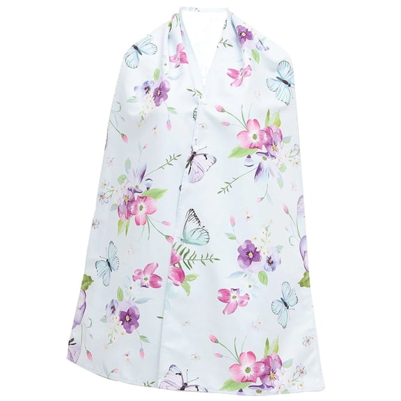 MOPOOR Reusable Adult Bib Scarf for Women Elderly,Food Eating Clothing Protectors,Soft Absorbent Fabric,Adjustable Neck Closure,Full Coverage Design,Machine Washable for Dementia Care Nursing Home