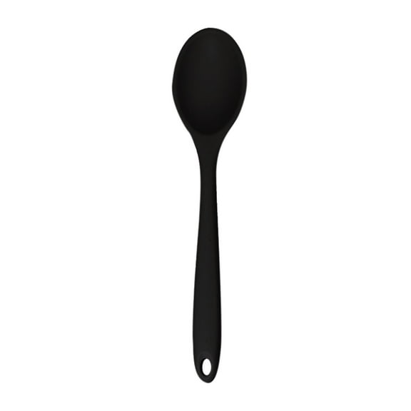 MOPOOR Small Silicone Spoons Multicolored, Nonstick Kitchen Spoons Silicone Mixing Spoon for Cooking, Heat Resistant Tea Spoon for Kitchen Cooking Baking Serving and Stirring, Soft Flexible Head