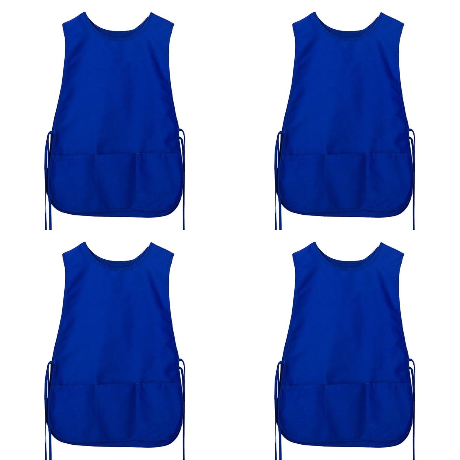 MOPOOR Smock Apron Art Apron Paint Cooking Cleaning Work 2 Pockets,for Painting Cleaning Artiest Apron Work Kitche,Neck Waterproof Kitchen Cookin Dog Grooming Aprons for Women Men