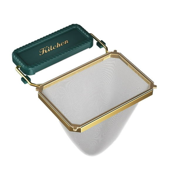 MOPOOR Strainer Foldable Food Catcher for Kitchen Mesh Bags Net Strainer Corner Strainer Basket Garbage Disposal Strainer Side Disposable Filter Mesh Bag,Food Waste Disposal Gadget 