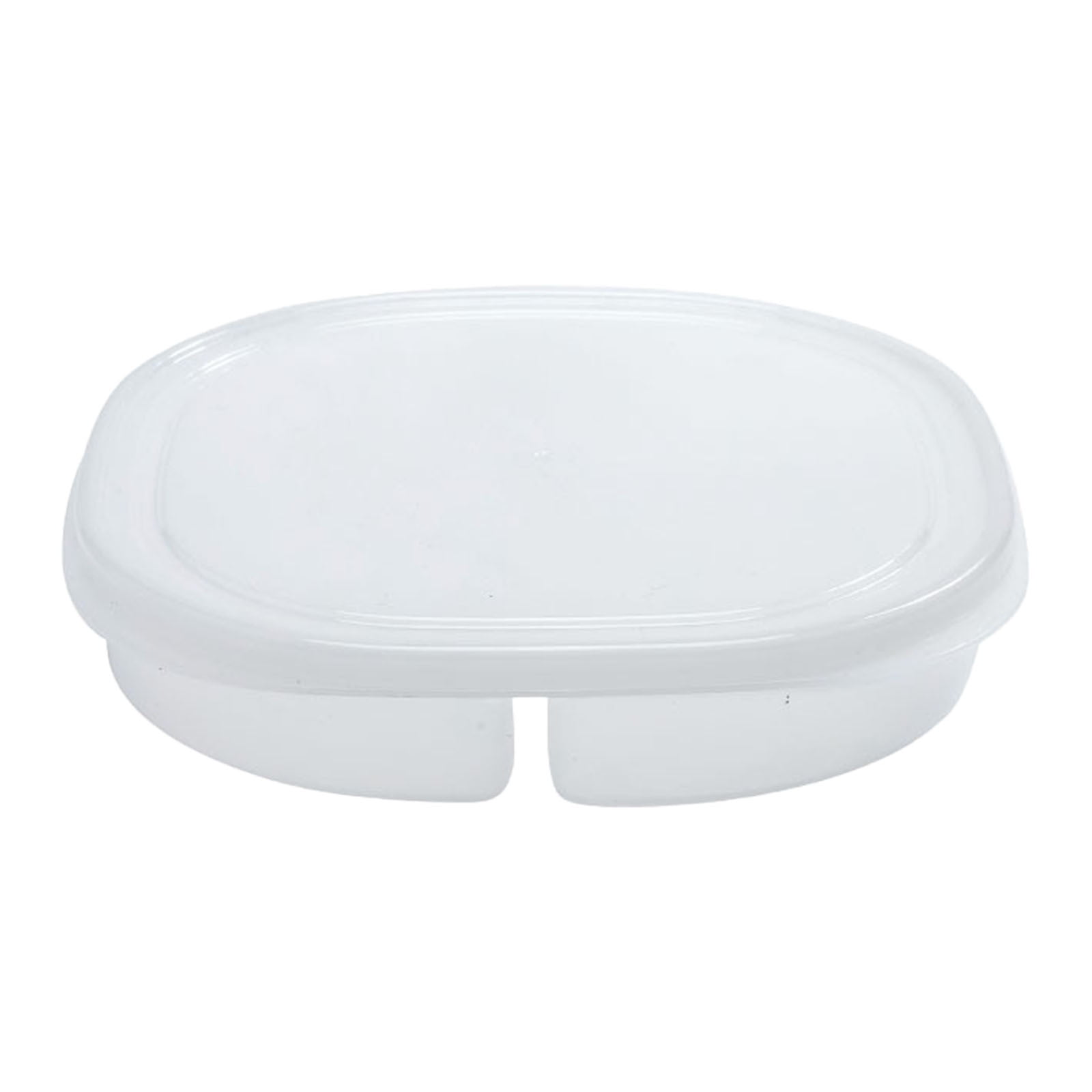 Ginger Storage Box MOPOOR Transparent Refrigerator Storage Box With Lid Four Division ...