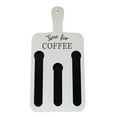 thumbnail image 1 of MOPOOR Wooden Coffee Pod Storage Organizer Stand, Rectangular Wall Mount Cup and Pods Holder with Handle, Coffee Pod Rack for Home and Office, Keeps K-Cups and Capsules Neat and Accessible, 1 of 6