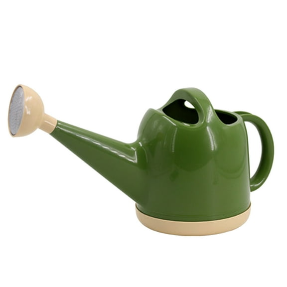 MOQIN 1 Gallon Watering Can for Outdoor Plants, Watering Can Large Long Spout with Sprinkler Head, Plastic Large Watering Can for Garden Flowers Vegetables