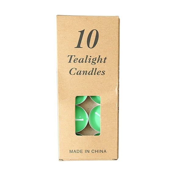 MOQIN 10 Packs Assorted Colors Unscented Tealights Candle Bulk, 7 Colors Smokeless Mini Votive Candles for Home Decor Dinner Shabbat Valentine's Day,Theme Party, Aniversary,Pool