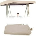 thumbnail image 1 of MOQIN 190T Cloth Patio Swing With 4 Reinforced Corner Pockets Outdoor Patio Swing Canopy Replacement For Swing Seat 2 and 3 Seater Garden Cover, 1 of 5