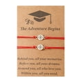 thumbnail image 1 of MOQIN 1PC Graduation Bracelet Gifts For Her Him 2024 Inspirational Gifts for College Graduation/High School Graduation, Made of Stainless Steel, 1 of 4