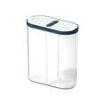 thumbnail image 1 of MOQIN 2-Compartment Rice Storage Container with Lids Airtight, Plastic Rice Storage Bin Keeps Food Fresh & Dry, BPA Free Cereal Container for Rice, Sugar Storage, 1 of 4