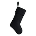 thumbnail image 1 of MOQIN 20 Inches Christmas Stocking for Fireplace - Soft Velvet Hanging Stocking with Cuff for Family, New Year Holiday Decorations Xmas Sock Gift Bag, 1 of 5