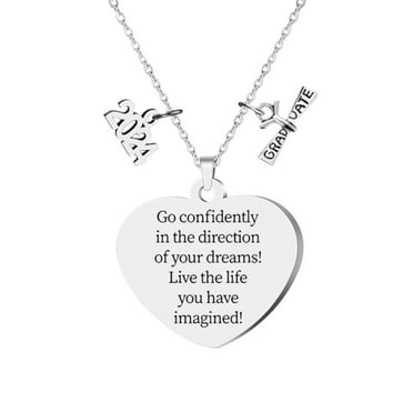 MOQIN 2024 Graduation Gifts for Her, Graduation Party Gift Inspirational Gifts for College Graduation/High School Graduation, Made of Stainless Steel