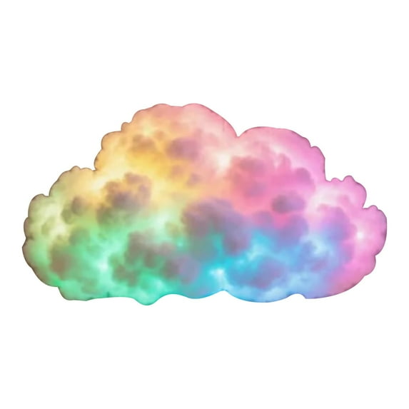 MOQIN 2026 New DIY USB Powered LED Light Decor with LED Cloud Light and Music Sync – Rgb+ic Music Sync 3D Cotton Ceiling Cloud Lights for Bedroom and Gaming Room
