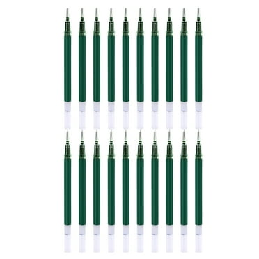 MOQIN 20pcs Gel Pen Refills 0.7mm and 1mm Medium Point Glitter Markers Colorful Smooth Writing Neon Pen for Crafting, Doodling, Drawing, and Adult Coloring Book