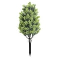 thumbnail image 1 of MOQIN 26 inch Artificial Topiary Tree with Spike Beautiful Realistic Faux Cedar Pines Christmas Trees UV Rated Fake Shrubs for Front Porch Faux Plants Indoor and Outdoor Decor, 1 of 4