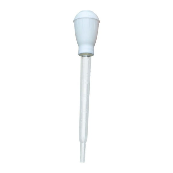 MOQIN 30ml/1oz Turkey Baster -Plastic Syringe Baster with Silicone Pump Head,Turkey Baster Chicken Poultry Meat BBQ Baster Syringe Tube Pump Pipe Type for Cooking& Roasting Heat Resistant