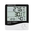 MOQIN 4 Inch Display Digital Hygrometer, Indoor Outdoor Thermometer