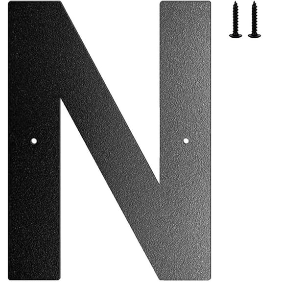 MOQIN 6 Inch Floating House Address Letters Metal Modern Anti-Rust House Address Numbers -Metal Letters Door Numbers Signage Street Address Plaque for Garden Door Mailbox Decor(26 Letters)