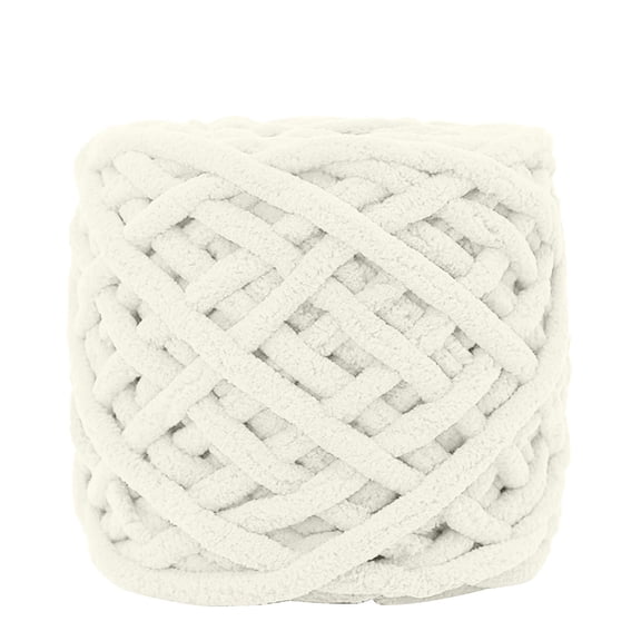 MOQIN 8 Skeins Chunky Chenille Yarn - Bulky Thick Fluffy Yarn for Knitting, Super Bulky Chunky Yarn for Hand Knitting Blanket, Soft Plush Yarn for Weaving Sweater Shawl Scarf Gloves DIY Craft
