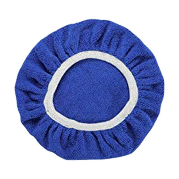 MOQIN 9-10 Inch Microfiber Car Polishing Bonnets - Soft Buffing Pads for Orbital Polisher Wax Applicator, Machine Washable Auto Detailing Kit