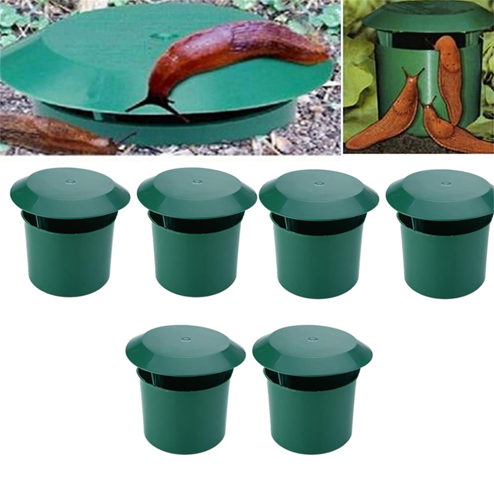 MOQIN Beer Slug Snail Traps, Beer Slug and Snail Traps, Snail Trap ...