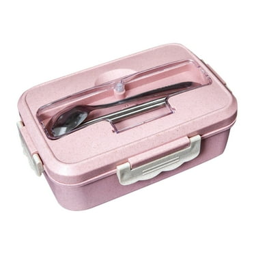 MOQIN Bento Box Adult Lunch Box, Bento Lunch Containers for Adults, Modern Minimalist Design Bento Box with Utensil Set, Leak-Proof Lunchbox Bento Box