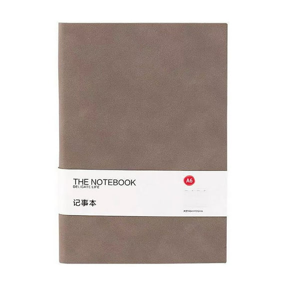 MOQIN Blank Journal Notebook A5:260 Pages And A6:192 Pages Thick Sketch Book for Women Men Hardcover Leather Unlined Journaling for Work Notebooks