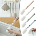 thumbnail image 1 of MOQIN Bottle Brush, Soft Sponge Bottle Cleaner Brush, Plastic Handle Wine Glass Cup Brush Scrubber, Washing Brush Vase Bottle Pot Cleaning Brush, 1 of 6