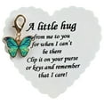 thumbnail image 1 of MOQIN Butterfly Charm Pocket Hug Token with Inspirational Cards - Anxiety Relief Gift for Loved Ones, Colorful Animal Clip On Pendant for Keys Bag Friendship, 1 of 4
