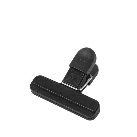 MOQIN Chip Bag Clips, Small Bag Clips for Food Storage, Snack Clips Bag Clips for Chips and Other Food Bags, Plastic Heavy Duty Sealing Clips for Home, Office and More(1 Pack,3")