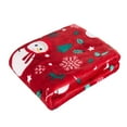 thumbnail image 1 of MOQIN Christmas Throw Blanket, Christmas Decorations Blankets and Throws, Fuzzy Cozy Soft Warm Fleece Winter Holiday Blanket for Bed Couch Sofa Reindeer Snowflakes, 1 of 8