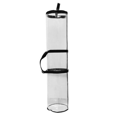 MOQIN Christmas Wrapping Paper Storage Bag Wrapping Paper Storage Containers Clear Wrapping Paper Roll Wrap Organizer for Xmas Accessories Wool Moving Blankets Heavy Duty