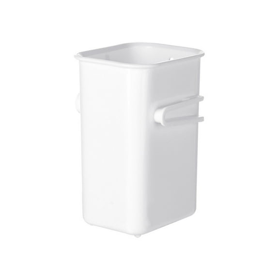 MOQIN Clear Plastic Fridge Side Door Storage Box, Mini Organizer Bins for Refrigerator, Cabinet, Pantry, Multi Purpose Storage for Small Items, Fruits, Vegetables