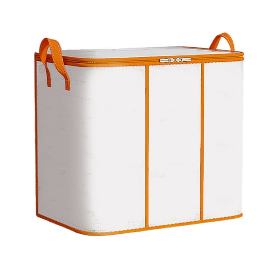 MOQIN Clear Storage Bag,Plastic Blanket Storage Bags,Clothes Storage Containers for Organizing Closet,Bedroom,Underbed,Comforters,Clothing,Blankets,Foldable Organizer with Sturdy Handle &Zippers