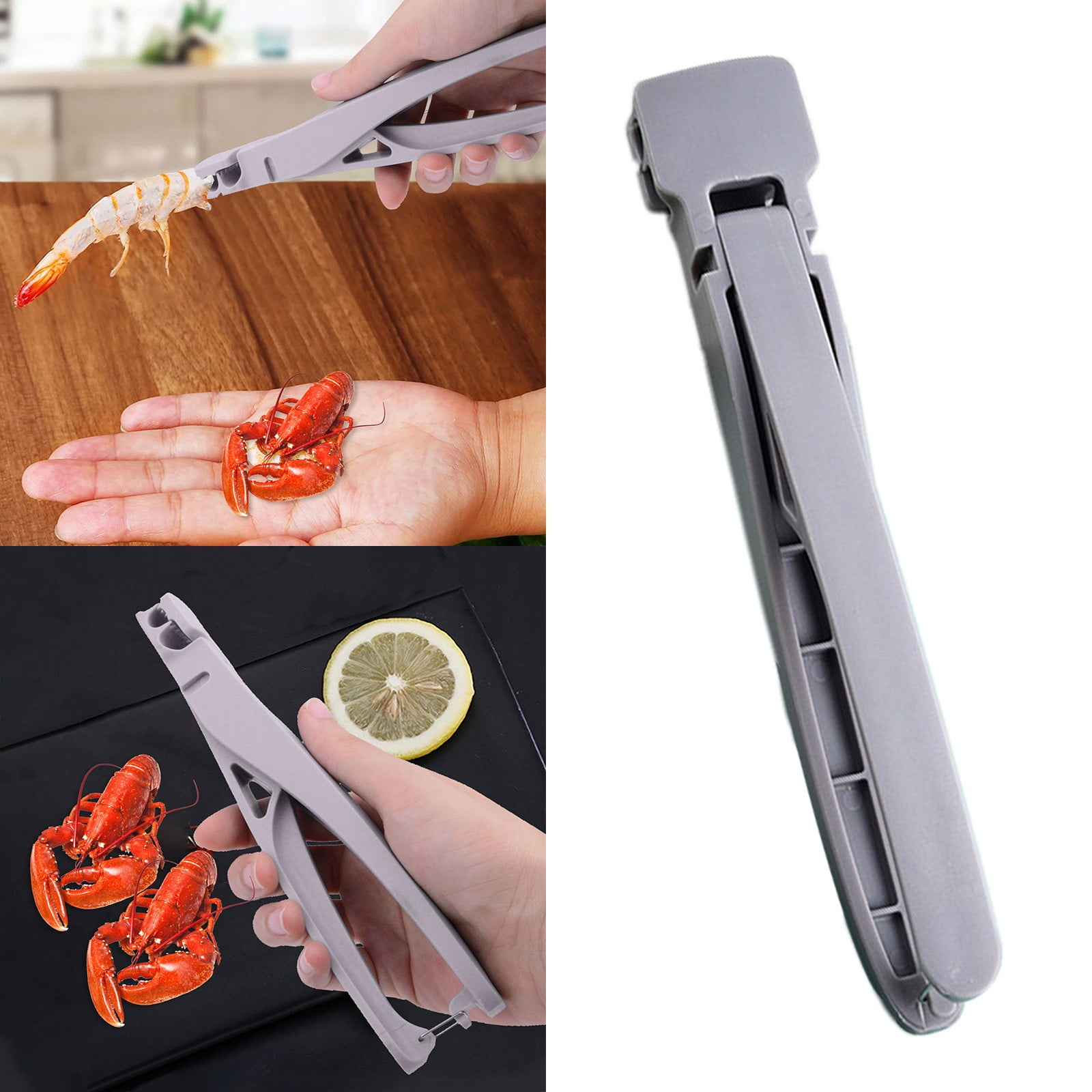 Stainless Steel Crawfish Peeler Tool - Easy Shell Remover For Shrimp, Crayfish & Seafood