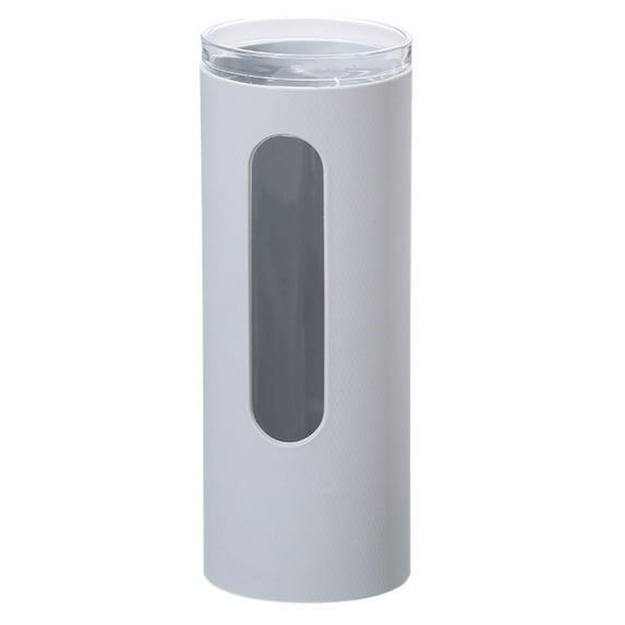 MOQIN Cup Dispenser, Pull Type Bathroom Cup Holder, 3oz-5oz Disposable Paper Cup Plastic Cup Dispenser, Water Cooler Dispenser Cup Holder with Paste Plate for Home Office Hospital Gym