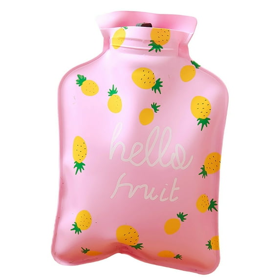 MOQIN Cute Hand Warmer Hot Water Bag Warm Cartoon Hot Water Bottle Heat Water Filling Keeping Warm Coldproof Heat Pack Hot Water Bag,Warm Gift for Kids Girls Boys